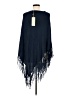 Elan Ombre Blue Poncho One size (estimated) - photo 2