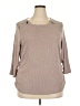 Olivia Blu Tan Cardigan Size 2X - photo 1