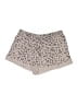 Zoe+Liv 100% Rayon Animal Print Tan Shorts Size L - photo 1