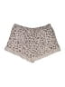 Zoe+Liv 100% Rayon Animal Print Tan Shorts Size L - photo 2