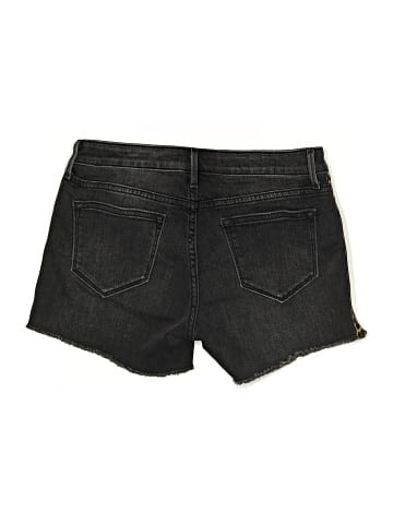 Aqua Denim Shorts (view 2)