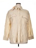 Future Collective Tan 3/4 Sleeve Button-Down Shirt Size XL - photo 1