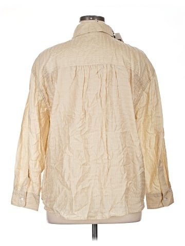 Future Collective 3/4 Sleeve Button-Down Shirt (view 2)