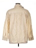 Future Collective Tan 3/4 Sleeve Button-Down Shirt Size XL - photo 2