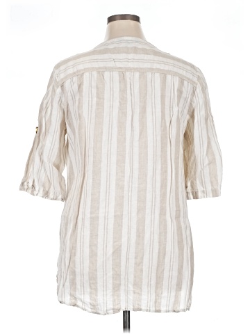 Ellen Tracy 3/4 Sleeve Button-Down Shirt (view 2)