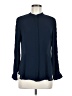 Collective Concepts Blue Long Sleeve Blouse Size M - photo 1