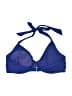 Athleta Solid Blue Swimsuit Top Size Med - Lg (36B) - photo 2