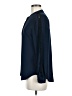 Collective Concepts Blue Long Sleeve Blouse Size M - photo 5