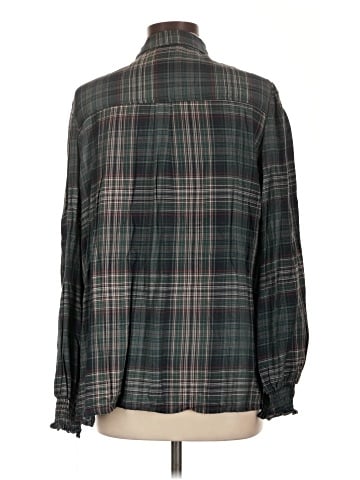 Max Studio Long Sleeve Button-Down Shirt (view 2)
