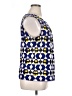 Calvin Klein Blue Sleeveless Blouse Size 1X - photo 4