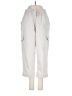 St. John's Bay 100% Polyester Ivory Cargo Pants Size S - photo 1