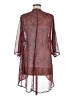 Lularoe 100% Polyester Burgundy Kimono Size M - photo 2