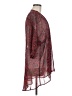 Lularoe 100% Polyester Burgundy Kimono Size M - photo 4