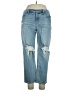 Old Navy Hearts Blue Jeans Size 12 - photo 1