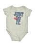 Nike Print Gray Short Sleeve Onesie 0-3 MO / 3 MO - photo 1