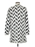 August Silk Chevron-herringbone White Cardigan Size M - photo 2