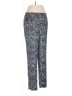 Nic + Zoe Houndstooth Blue Casual Pants Size 6 - photo 1