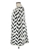 August Silk Chevron-herringbone White Cardigan Size M - photo 5