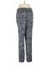 Nic + Zoe Houndstooth Blue Casual Pants Size 6 - photo 2