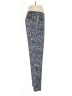 Nic + Zoe Houndstooth Blue Casual Pants Size 6 - photo 4