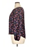 Gibson 100% Polyester Black 3/4 Sleeve Blouse Size XL Petite - photo 5