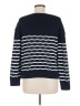 Saint James Chevron-herringbone Blue Pullover Sweater Size M - photo 2