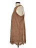 Paper Crane 100% Polyester Brown Casual Dress Size S - photo 5