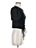 Mele E Pere Black Short Sleeve Top Size M - photo 4