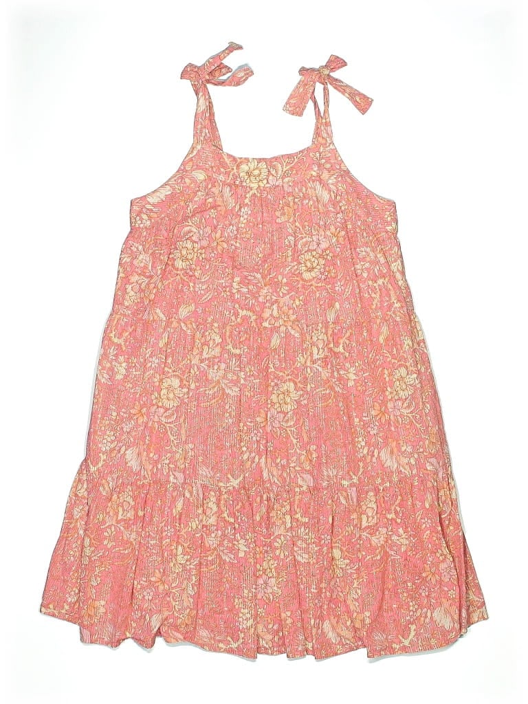 Pre-owned Crewcuts Kids' Dress In Pink