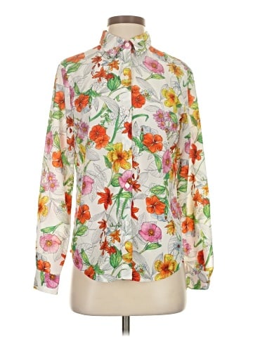 Jones New York Collection Long Sleeve Blouse (view 1)