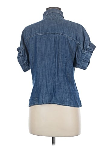 Banana Republic Factory Store Short Sleeve Button-Down Shirt (view 2)