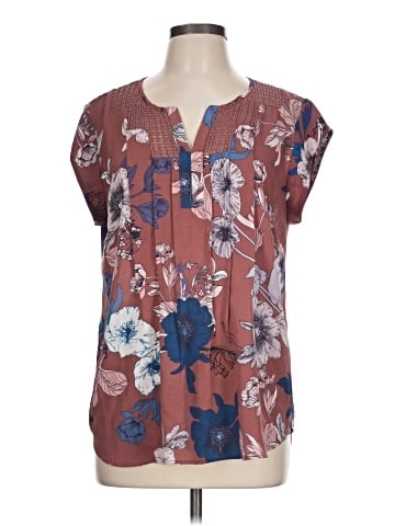 Daniel Rainn Short Sleeve Blouse (view 1)