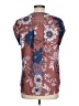 Daniel Rainn 100% Polyester Brown Short Sleeve Blouse Size L - photo 2