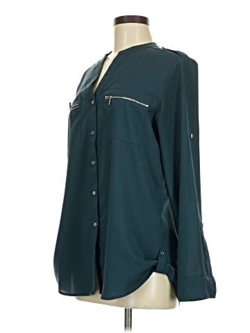 Calvin Klein Long Sleeve Blouse (view 1)