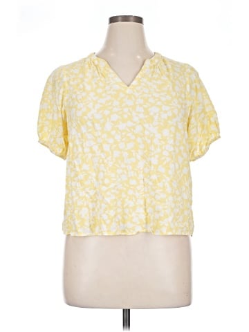 Bobeau Short Sleeve Blouse (view 1)