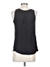 Express 100% Polyester Gray Sleeveless Blouse Size S - photo 2