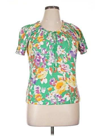 American Living Short Sleeve Blouse (view 1)