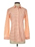 J. McLaughlin Stripes Orange Long Sleeve Blouse Size S - photo 1