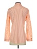 J. McLaughlin Stripes Orange Long Sleeve Blouse Size S - photo 2