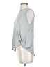 Ginger G. Silver Sleeveless T-Shirt Size S - photo 5