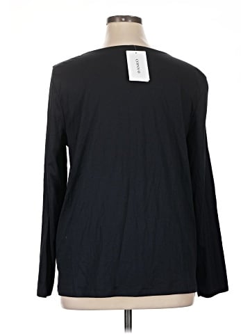 Hanro of Switzerland Long Sleeve Blouse (view 2)
