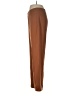 Backyard Roses Solid Brown Casual Pants Size M - photo 5