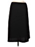 Uniqlo 100% Polyester Solid Black Formal Skirt Size M - photo 2