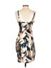 Shein Graphic Tan Cocktail Dress Size 4 - photo 2
