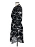 Daniel Rainn 100% Polyester Print Black Casual Dress Size M - photo 5
