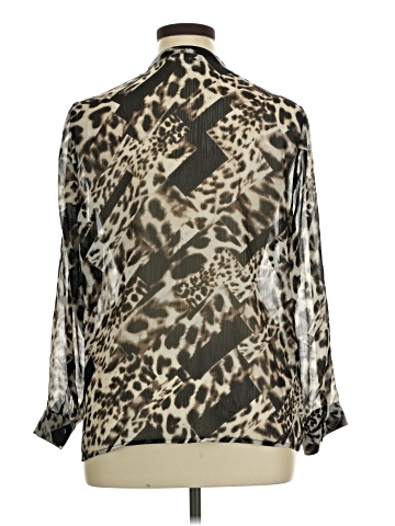 Cj Banks Long Sleeve Blouse (view 2)