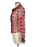 Zara Red Long Sleeve Blouse Size L - photo 5