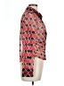 Zara Red Long Sleeve Blouse Size L - photo 4