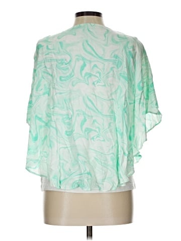 JM Collection Short Sleeve Blouse (view 2)