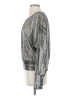 Ramy Brook Metallic Silver Long Sleeve T-Shirt Size XS - photo 5